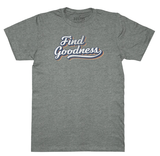 Find Goodness Heather Grey Tee