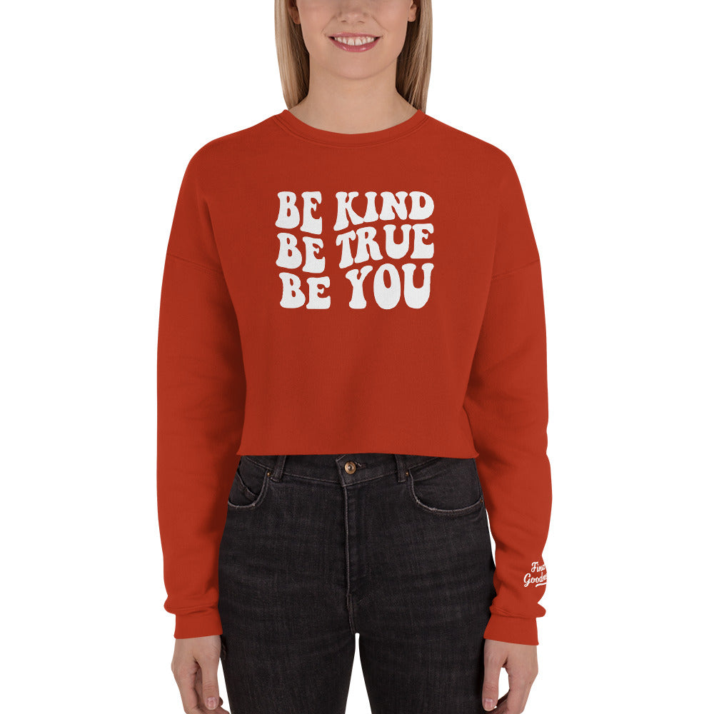 Be Kind Crop Sweatshirt