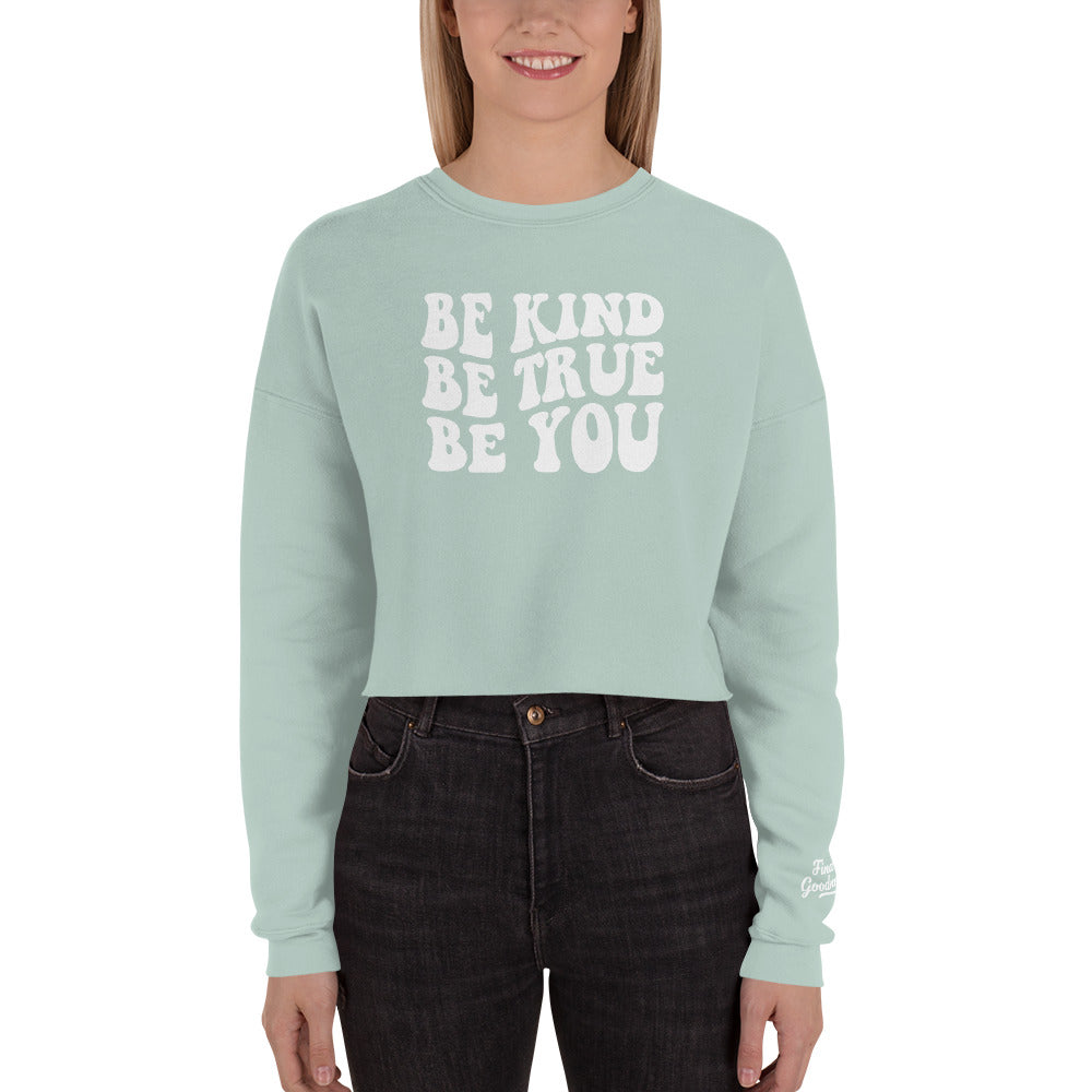 Be Kind Crop Sweatshirt