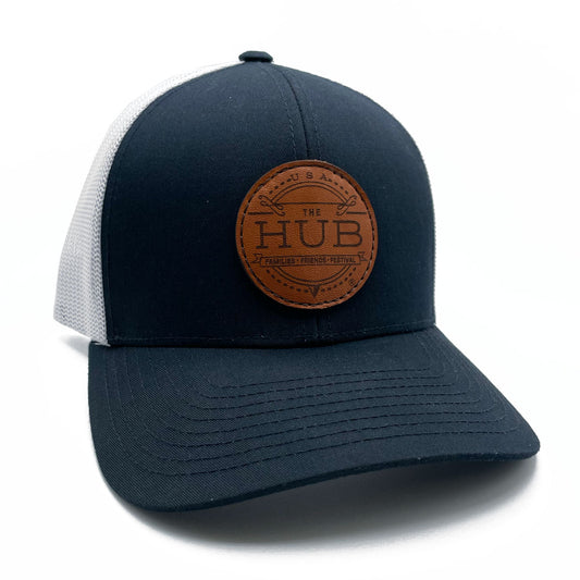 HUB Leather Patch Hat